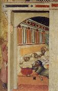 Ambrogio Lorenzetti St. Nikolaus-barmhartighetsgarning France oil painting artist
